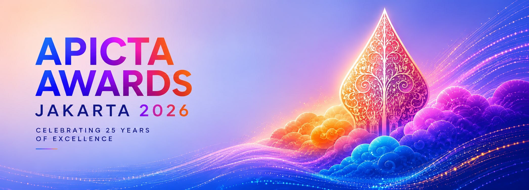 APICTA Awards Jakarta 2026 · Celebrating 25 Years of Excellence